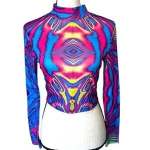 Shein long sleeve crop top size medium